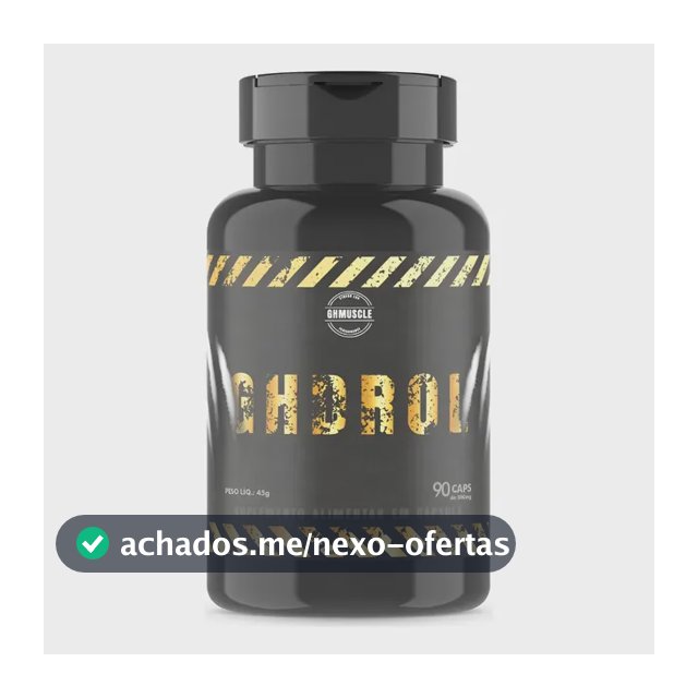 1 Gh Drol - Ghmuscle Sem Sabor