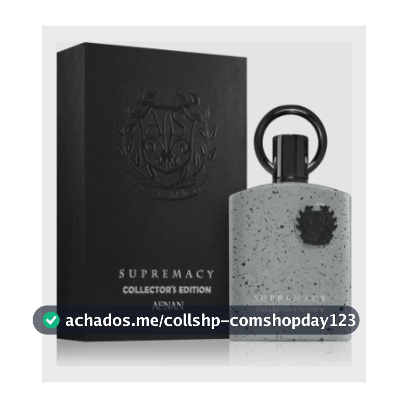 Supremacy Collector's Edition Afnan Perfume Árabe Eau De Parfum 100ml Masculino