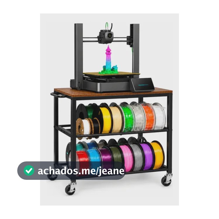 Rack Pro Com Rodinhas Para 36 Filamentos