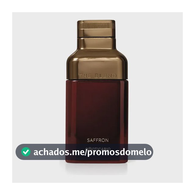 The Blend Saffron Eau De Parfum Masculino O Boticário 100ml