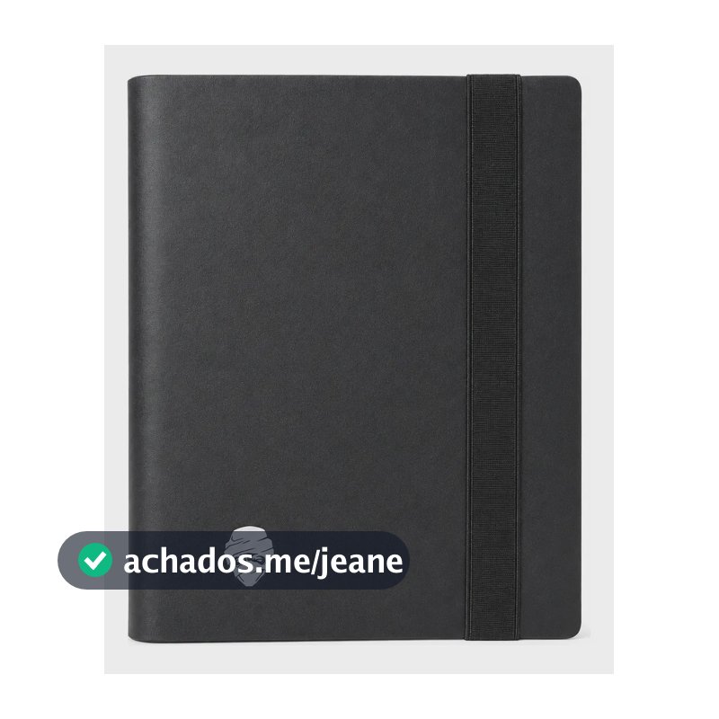 Álbum Pasta Binder Limiar 2x2 Preto para 160 Cards TCG Magic Pokemon Yugioh