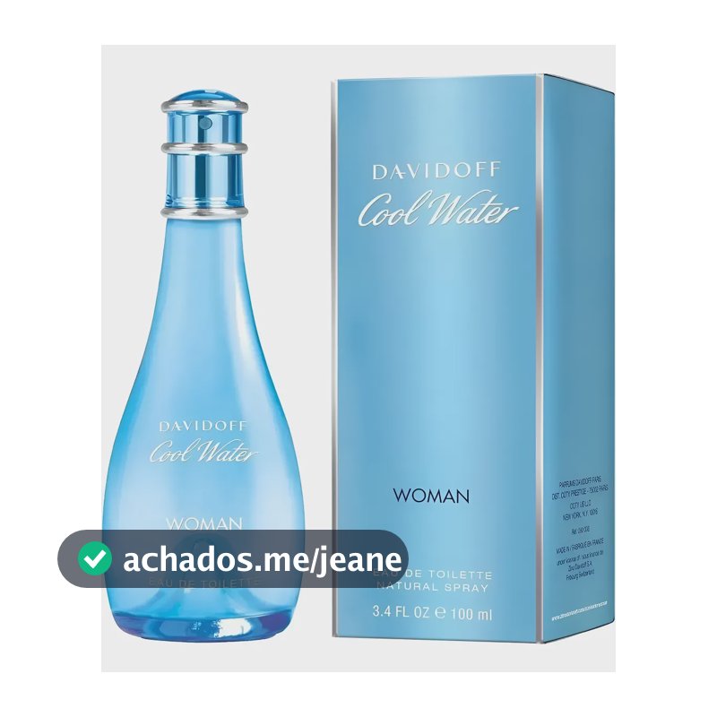 Davidoff Cool Water Woman 100ml Feminino