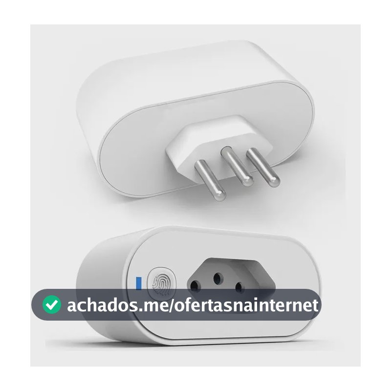Tomada Inteligente Wi-fi Plug Bivolt Smart Life Branco