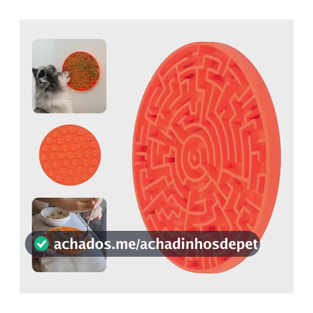 Tapete De Lamber Para Cães E Gatos Labirinto P Pet Games