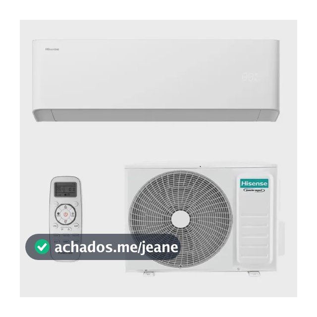 Ar Condicionado Hisense Hi-efficiency 9.000 Btus Frio Branco As-09tw2rlc00c