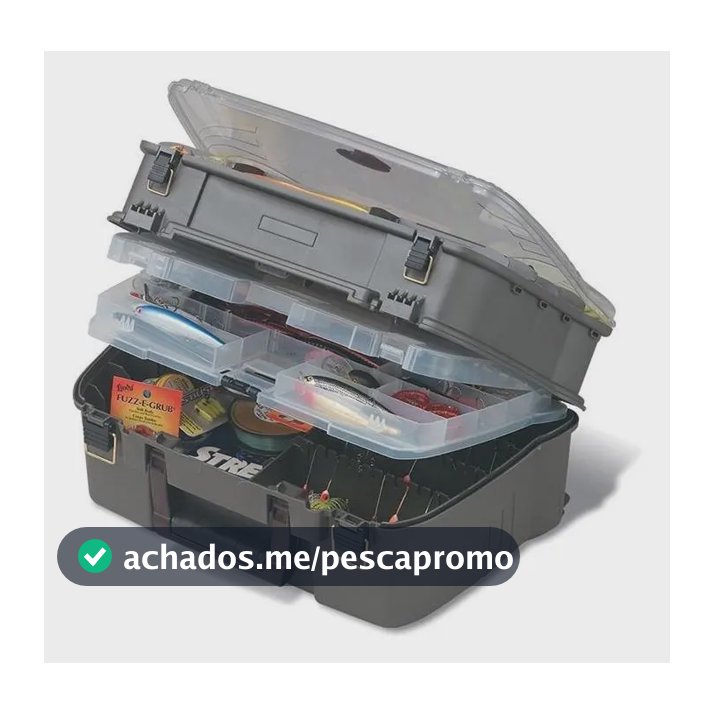 Caixa Pesca Plano Guide Series 1444-02 Com 4 Camadas