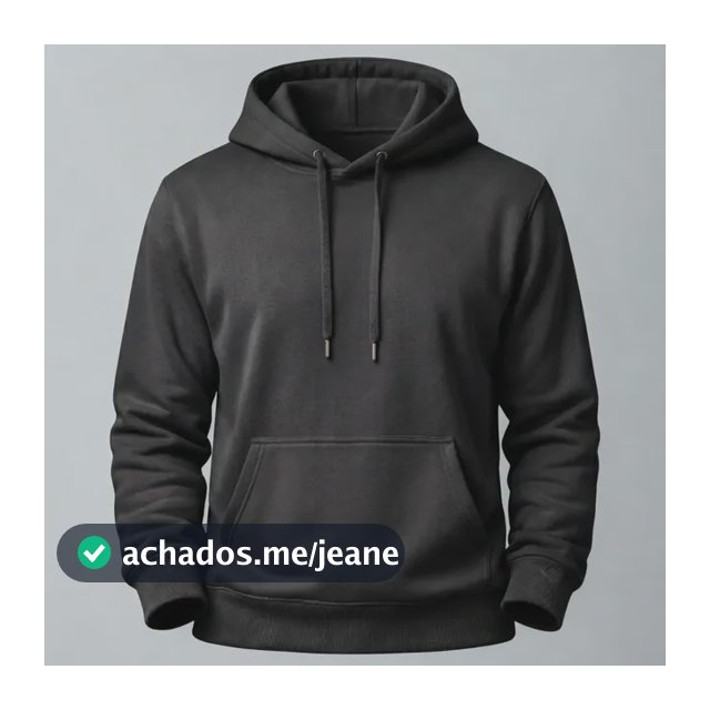 Moletom Canguru Liso Unissex Blusa De Frio Flanelado Premium