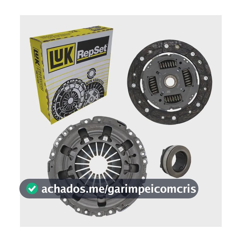 Kit Embreagem Saveiro G6 1.6 8v 2014 Completo Original Luk