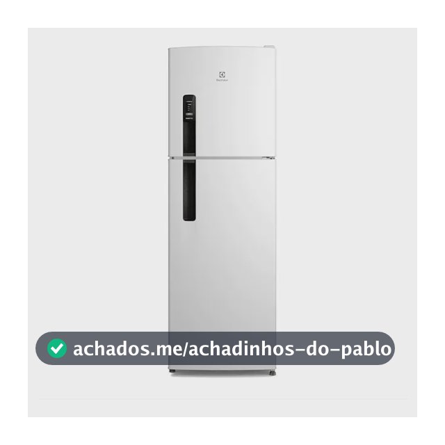 Geladeira Electrolux Frost Free 400l Autosense Branca (if44)