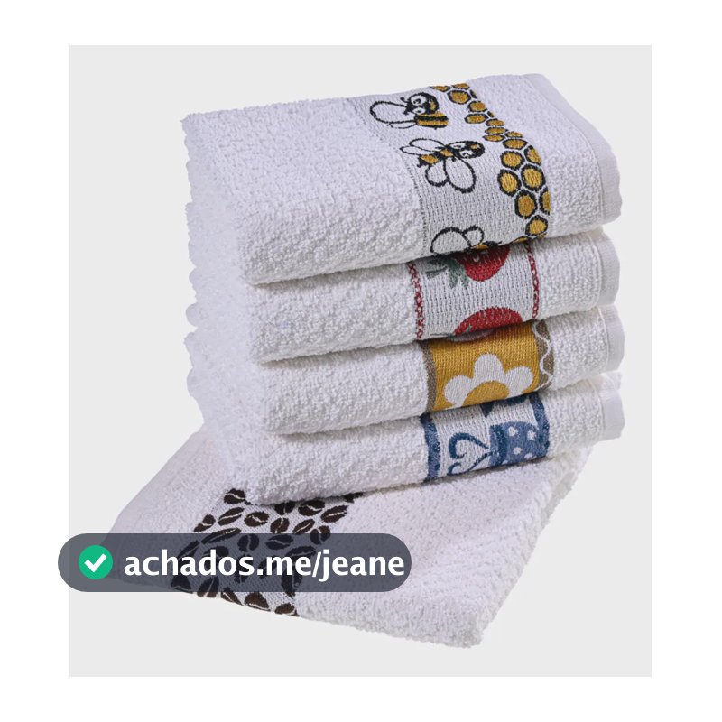 Kit Com 10 Panos De Copa Atoalhados Laune Haus