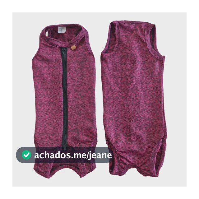 Roupa Pós Cirúrgica Protetora Pet Macho Fêmea  Tam 3 A 8