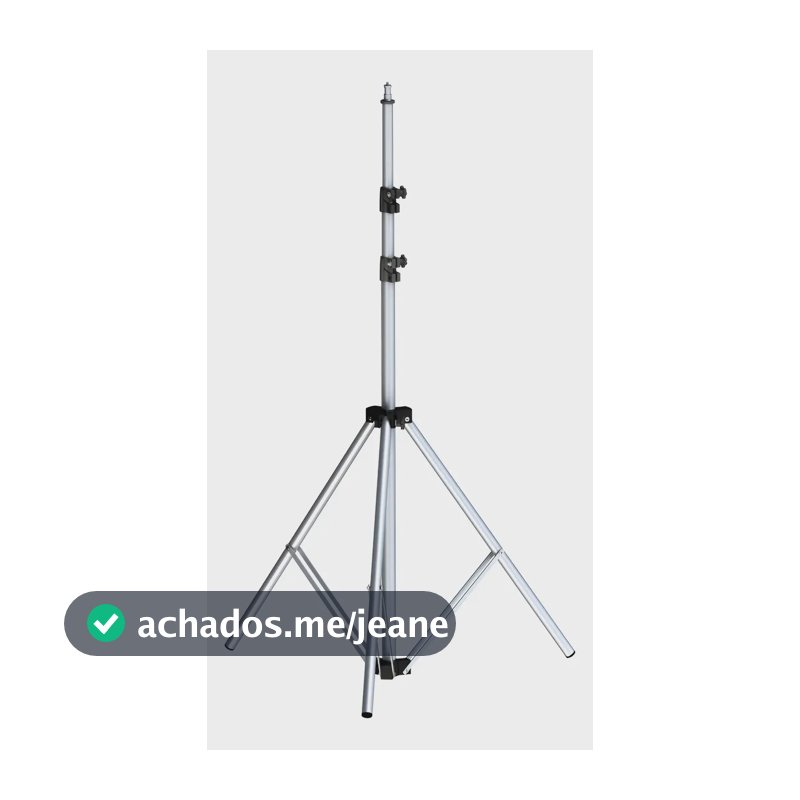 Tripé Iluminação Estúdio Altura Até 2,70m - Reforçado