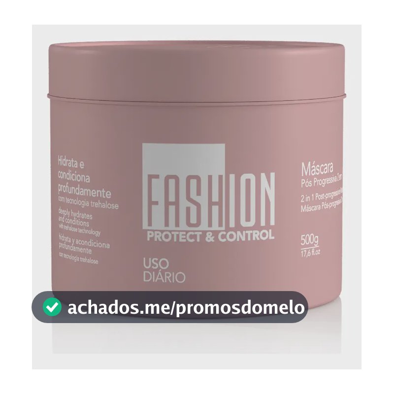 Máscara 2 Em 1 Pós-progressiva 500g - Fashion Gold