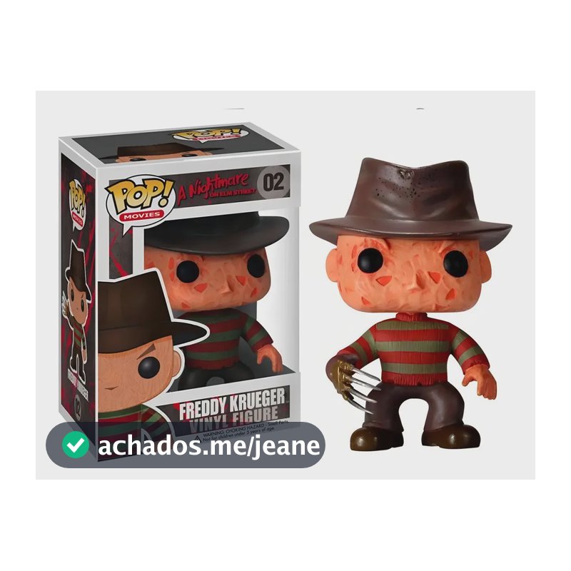 Boneco Funko Pop Freddy Krueger 02 A Nightmare On Elm Street