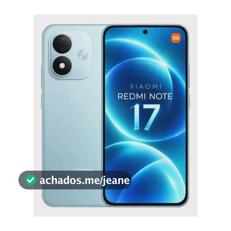 Smartphone Xiaomi Redmi Note 17 4g Global 256gb 8gb Ram Azul Celeste