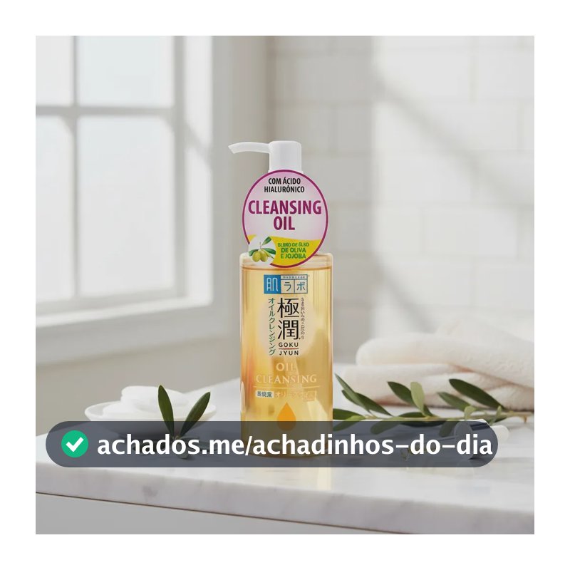 Demaquilante Hada Labo Gokujyun Oil Cleansing Com 200ml