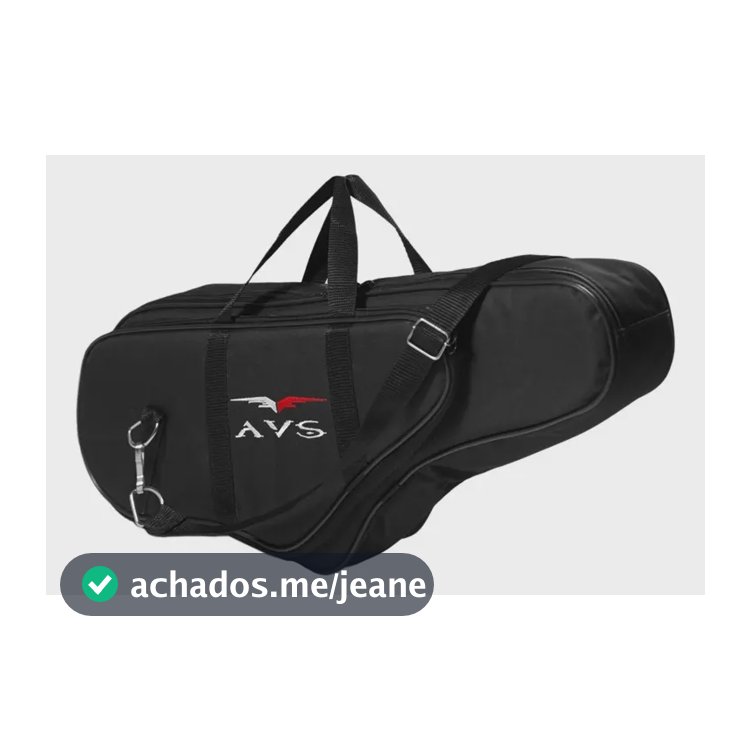 Capa Bag Estojo Sax Alto Super Luxo Avs Bags