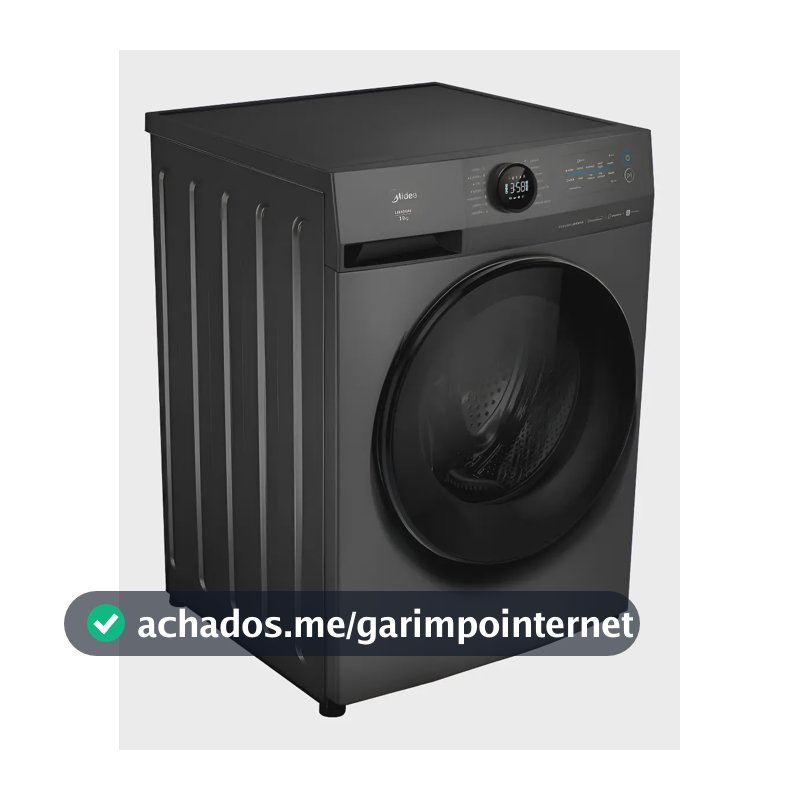 Lava E Seca Midea 11kg 127v Titanium Slim Conectada Inverter