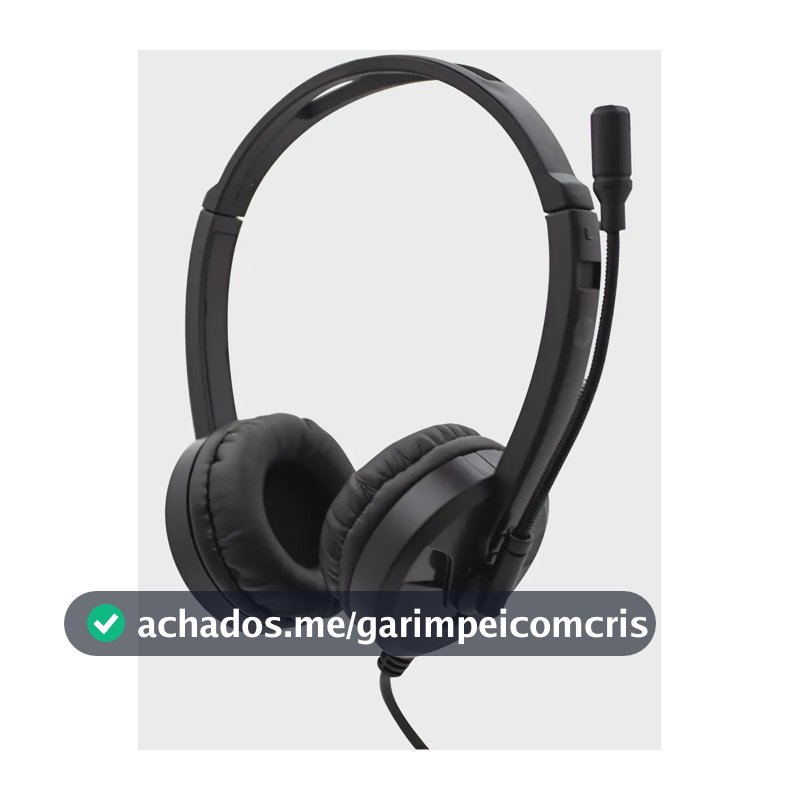 Headset Hp Call Center Dhe-8009 194r3aa conexão P3