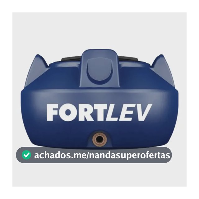 Tanque Polietileno 1000 Litros Fortlev Proteção UV