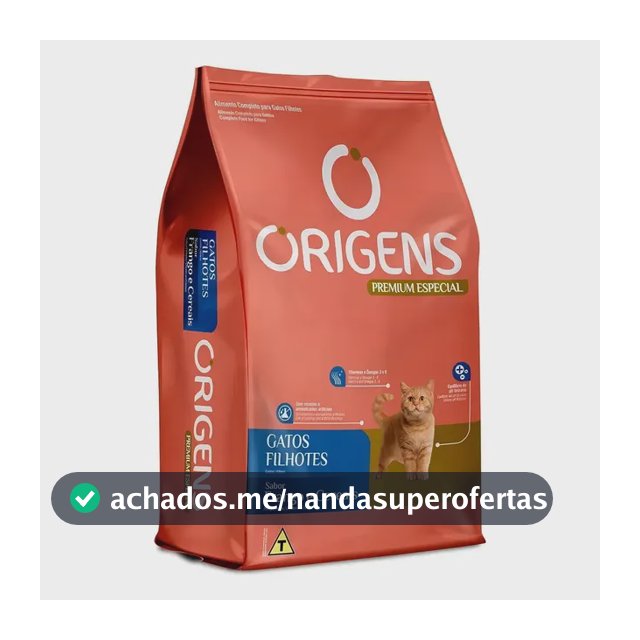 Ração Origens Premium Especial Gatos Filhotes Frango 3 Kg