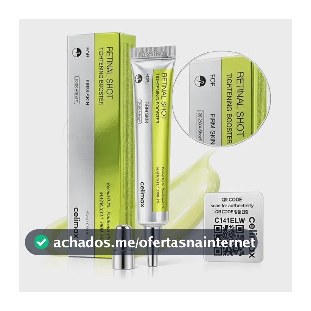 Retinal Shot 0.1% Coreano Anti Idade Rugas Firmeza O Melhor Todo Tipo De Pele Noite