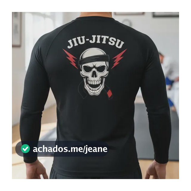 Rash Guard Jiu-jitsu Camisa Manga Longa Treino Mma Em Dryfit
