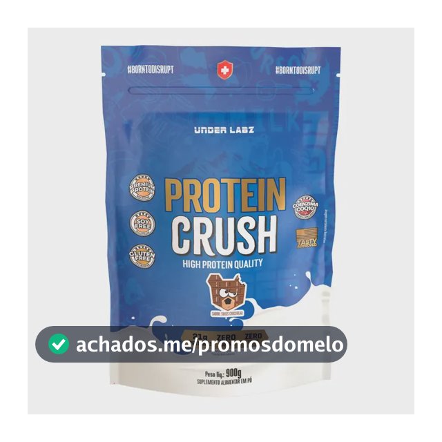 Proteína Under Labz Whey concentrado Crush em pó sabor chocobear x 900g