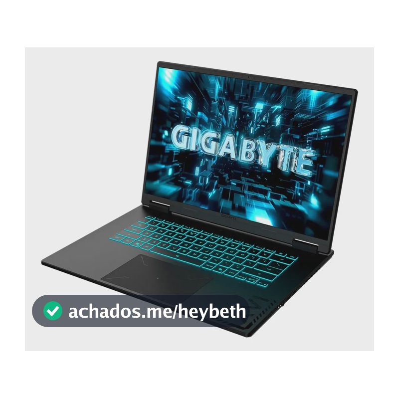 Notebook Gigabyte Gaming A16 Pro Dxh Core Ultra Rtx 5070 Ti Preto