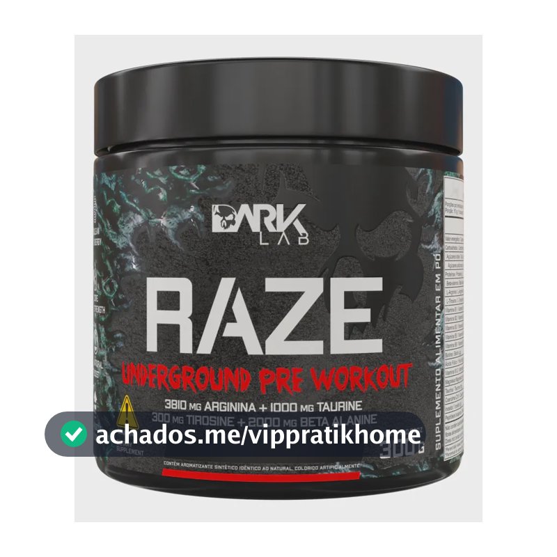 Pre Treino Raze Melancia 300g Dark Lab
