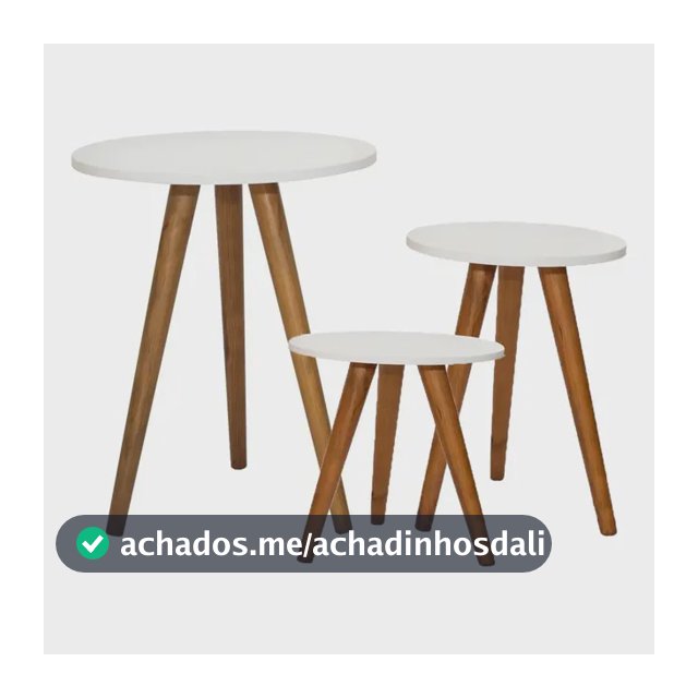 Três Mesas Retrô De Canto Pé Palito Top De Sala De Decoração