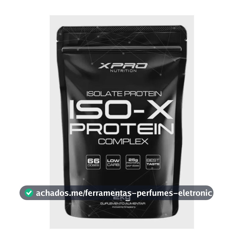 Isox Protein Complex Refil 2kg Sabor Baunilha - XPro Nutrition