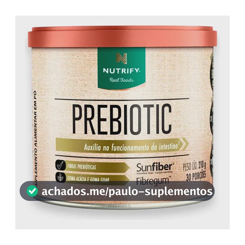 Fibra Nutrify Prebiotico Prebiotic em pó Sem sabor x 210g