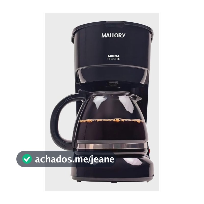 Cafeteira Elétrica Mallory Aroma Plus 18 Xícaras