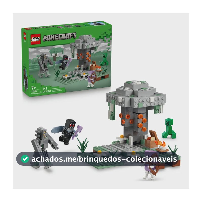 LEGO Minecraft - O Jardim Pálido - 243 Peças - 21586
