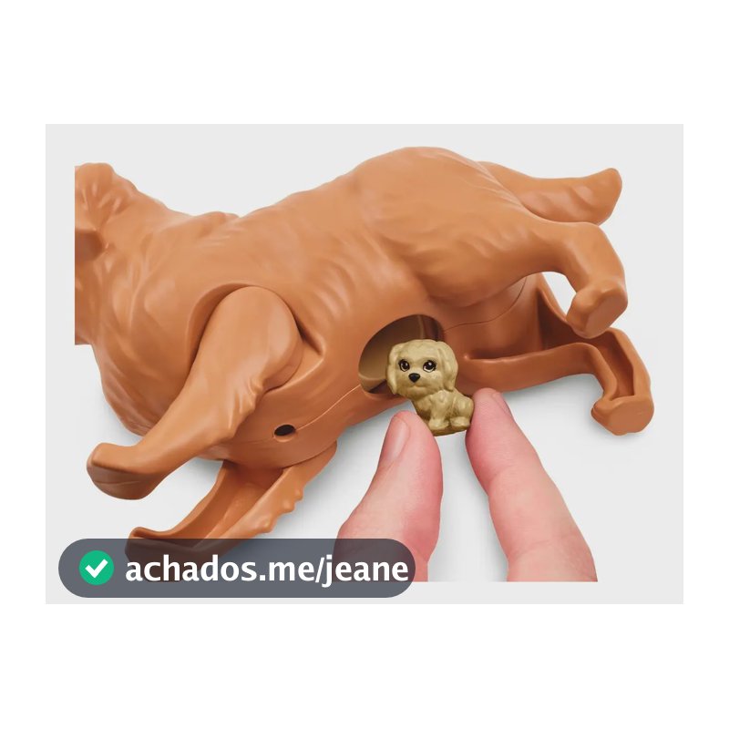 Conjunto De Brinquedo Barbie E Cachorrinhos Recém-nascidos