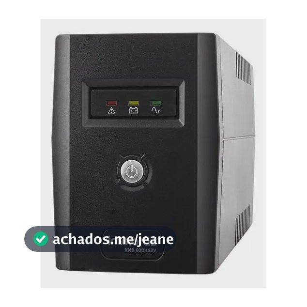 Nobreak Interativo Monovolt Intelbras Xnb 600va 120v Cor Preto