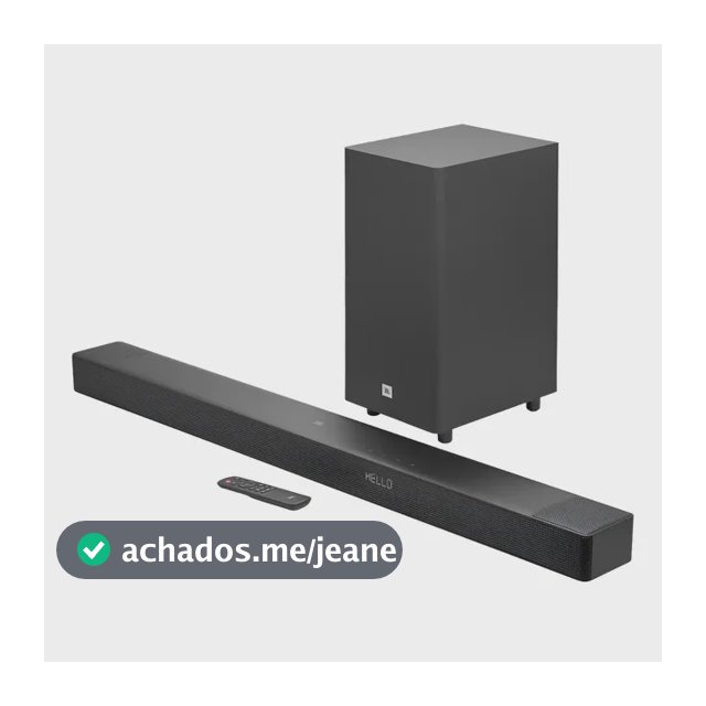 Soundbar JBL Cinema SB595 Bluetooth 220w 3.1.2 Canais - JBLSB595BLKBR