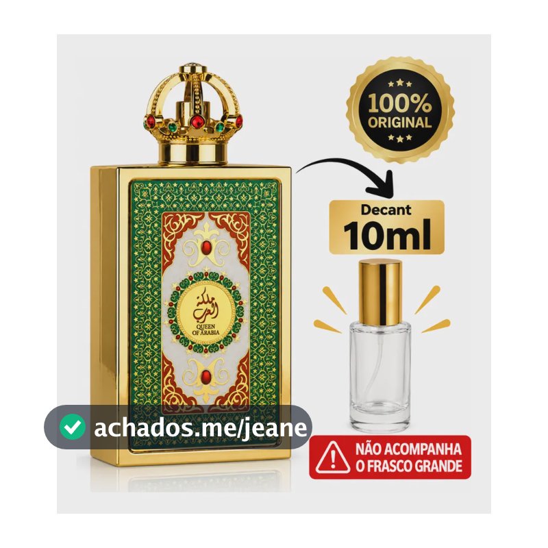 Perfume Queen Of Arabia Lattafa Feminino 10ml