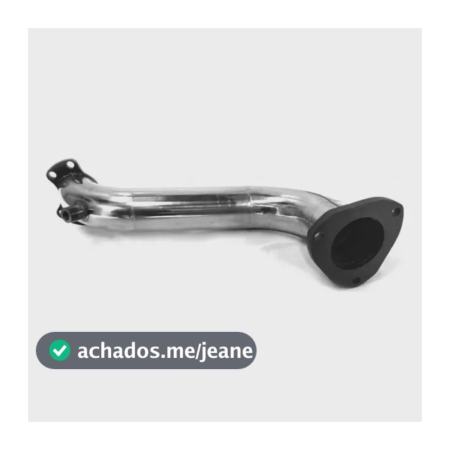 Downpipe Inox 304 S10 2.8 Turbo 200cv 2.5 Pol Preto