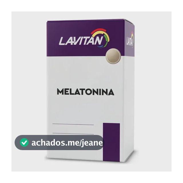 Lavitan Melatonina 150 Comprimidos Mastigáveis Morango Morango