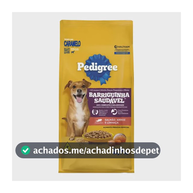 Ração Pedigree Barriguinha Saudável Cão Adulto 2,7kg