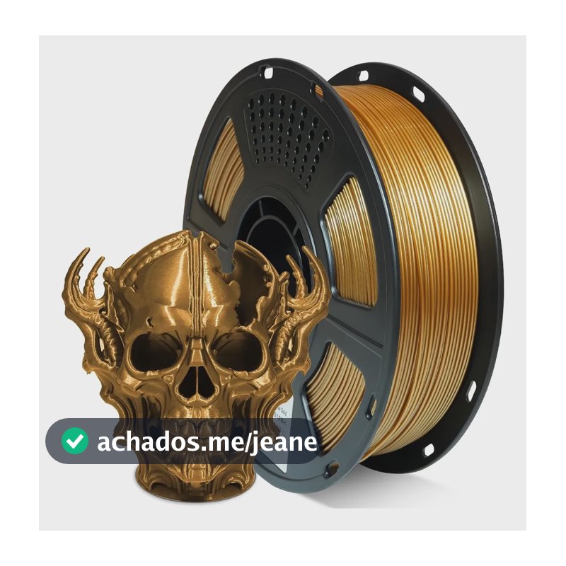 Petg Filamento De Impressora 3d Petg 1,75mm 1kg Dourado-escuro