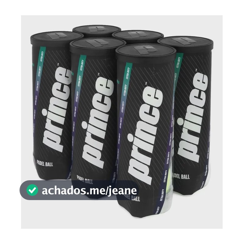 Bola De Padel Prince Pack Com 06 Tubos