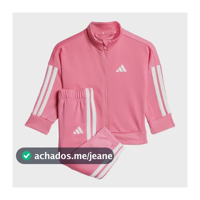 Agasalho Essentials Climacool Infantil adidas Rosa 18-24 M