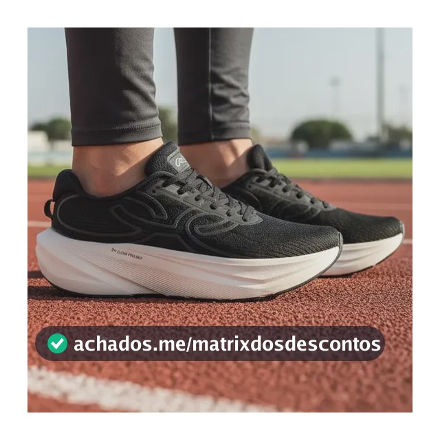 Tênis Olympikus Corre Max 2 Preto 39 Br