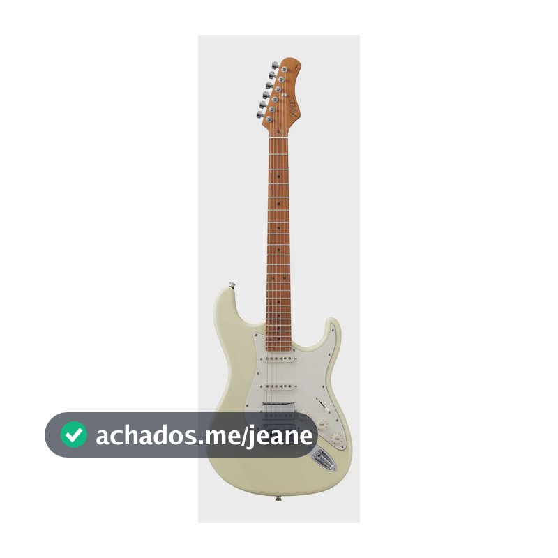 Guitarra Stratocaster Tagima T-640 HSS Roasted Maple Olympic White