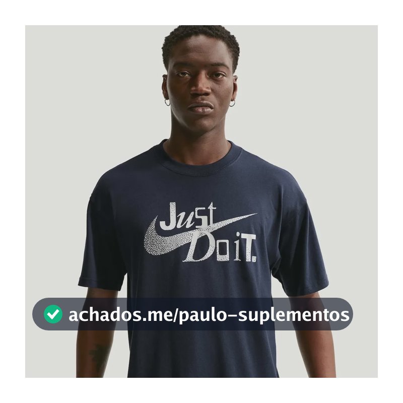 Camiseta Nike Sportswear Jdi Unissex Azul M