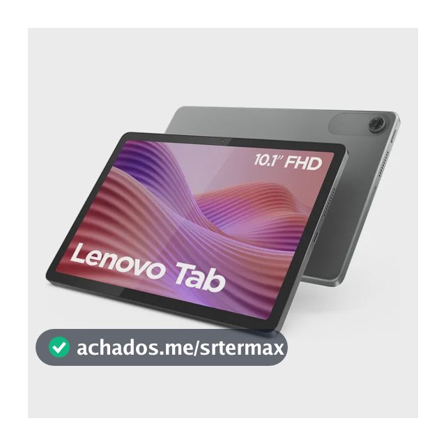Tablet Lenovo Tab 10.1¨ Wifi 5 64gb 4gb De Ram Android 14 Cinza