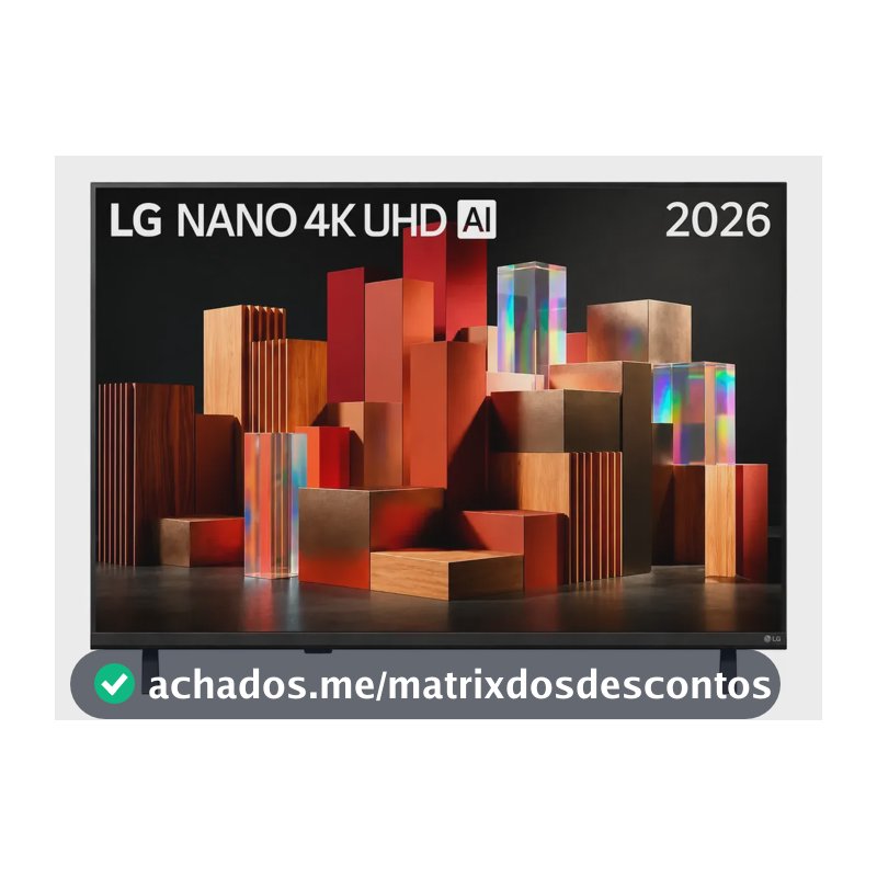 Smart Tv LG 43'' 4k Ultra Hd Nano Ai Magic Webos 26 43un85
